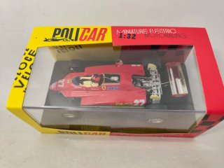 Coche Slot Ferrari 126C2 Villeneuve 1:32 Policar