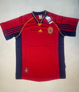 Camiseta España Retro 1998 - Talla L