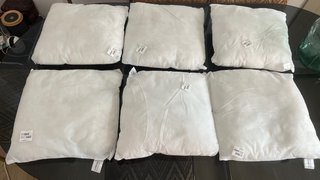 6 Rellenos de Cojín Blancos