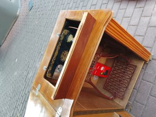 Máquina de coser Singer antigua