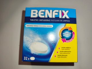 Tabletas Limpiadoras Benfix (32 unidades)