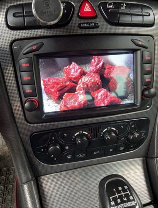 Radio Apple CarPlay para Mercedes-Benz C/CLK/VITO