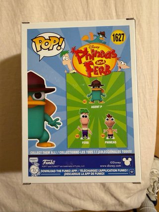 Funko Pop Agent P Phineas y Ferb 1627