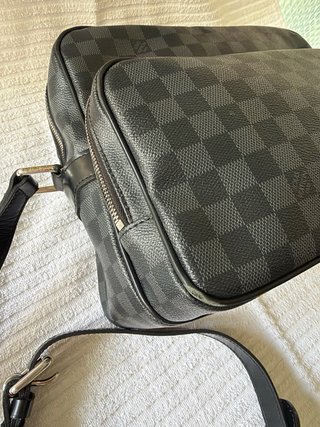 Louis Vuitton Sac Leoh Damier Graphite, original
