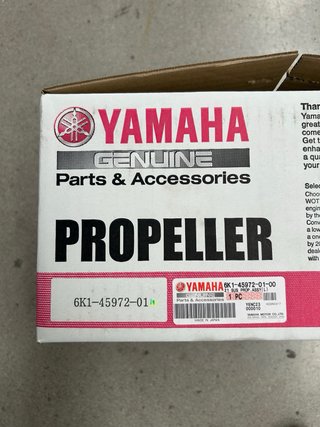 Hélice Yamaha para Motor Fueraborda Giro izquierda