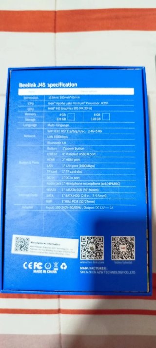 Mini PC Beelink J45
