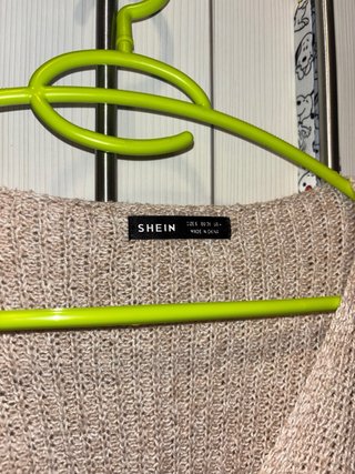 Jersey de punto beige Shein