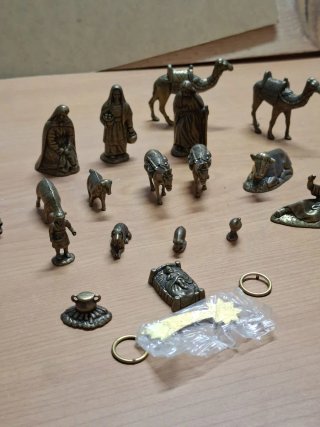 Belén Bronce Figuras Nacimiento