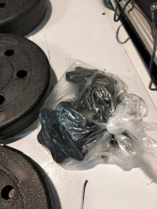 Mancuernas 20kg Barra Extensión SONGMICS SYL20HBK