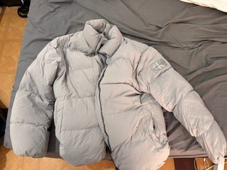Parka Calvin Klein Gris