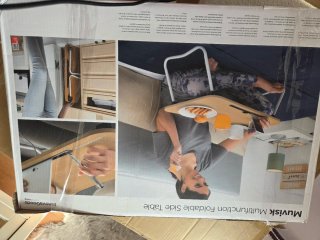 Mesa Auxiliar para Cama/Sofá InnovaGoods