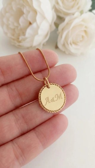 Colgante Círculo Personalizado