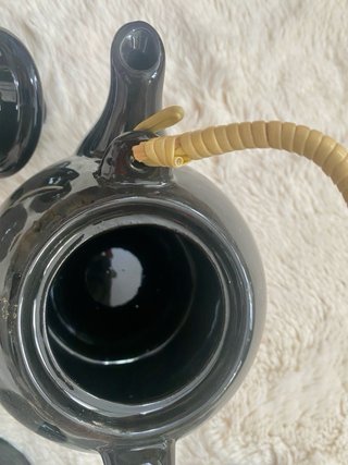 Set de Té de Cerámica Negro