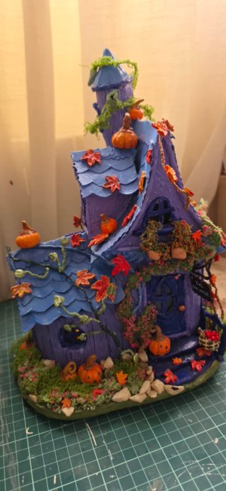 Casa de Hadas decorada , otras , botellas, con luz