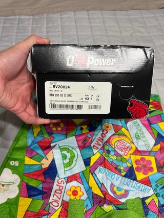 Scarpe antinfortunistiche U-Power nere