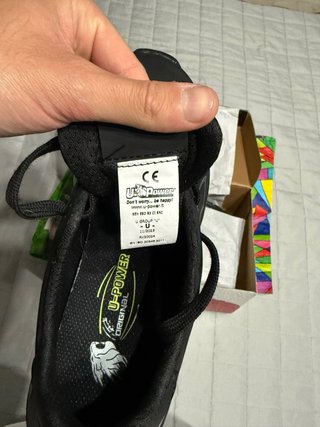 Scarpe antinfortunistiche U-Power nere