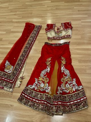 Conjunto Ghagra Lehenga Choli Bollywood