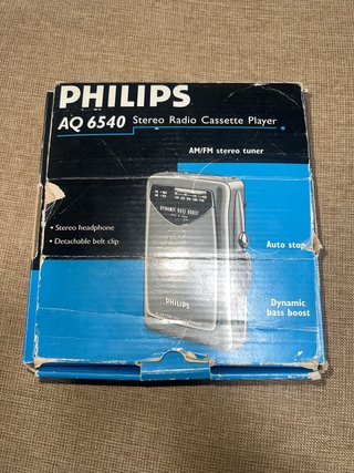 Radio Casete Philips AQ 6540