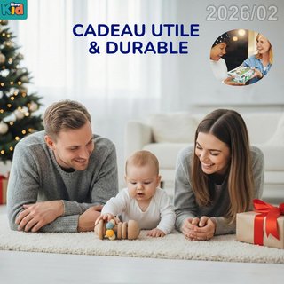 NIVAKID Juguetes Montessori Bebe Madera/Silicona