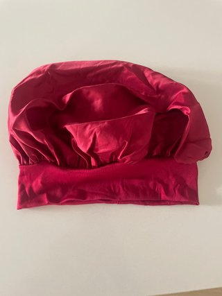 Gorro de Satén Rojo