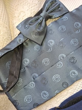 Set de 2 Fajines y 2 Pajaritas
