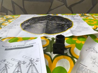 Telescopio Refractor con Accesorios