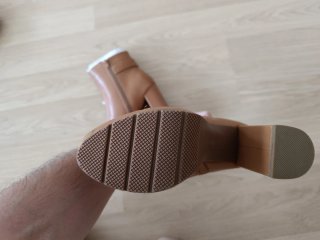 Botines piel de Tacón con Plataforma