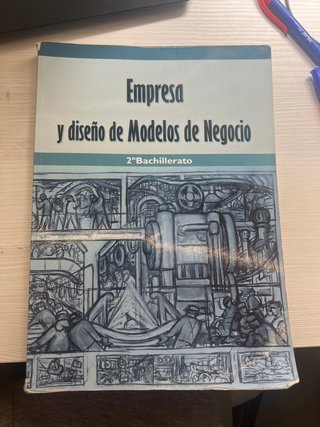 Libro empresa 2º bachillerato