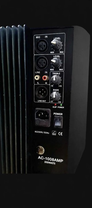 Altavoz Activo AC Pro Series 200W