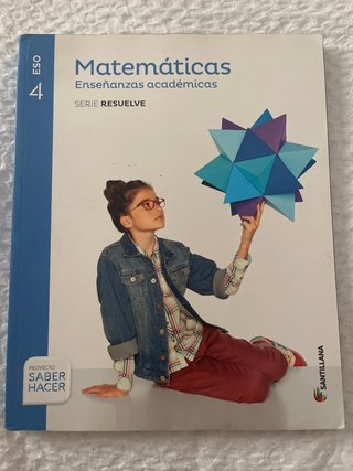 Matemáticas, enseñanzas académicas, 4 ESO: seri...