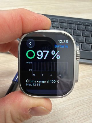 Apple Watch Ultra 3 GRIS CORREA Azul Marino