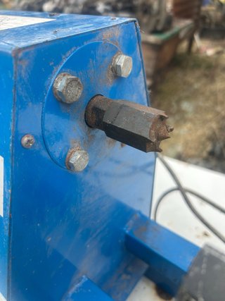 Torno de madera monofásico