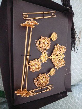 Conjunto Joyas Fallera Oro