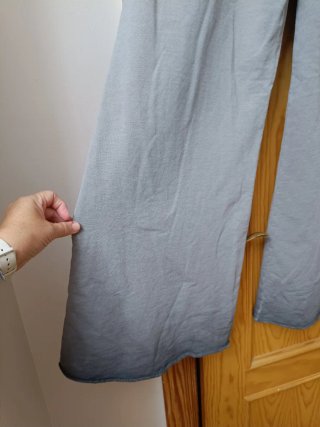 Pantalón Deportivo Zara Gris Talla 46