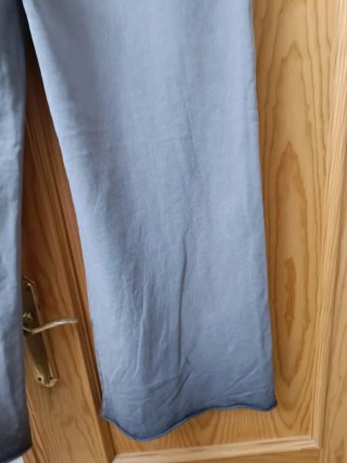 Pantalón Deportivo Zara Gris Talla 46