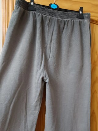 Pantalón Deportivo Zara Gris Talla 46