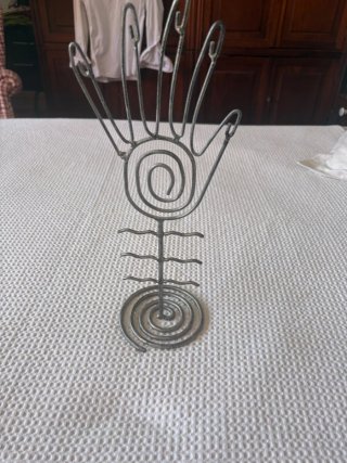 Joyero expositor bisutería mano