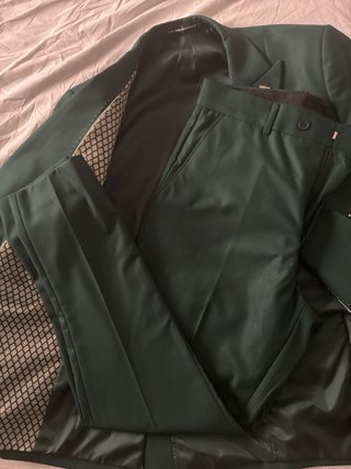 Traje Fabio Bironin Slim Fit Verde Talla M