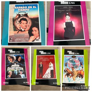 Lote 5 Películas DVD Colección El País