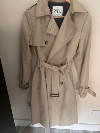 Gabardina larga beige Zara Edicion Limitada