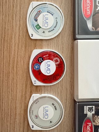 9 Juegos PSP UMD (Virtua Tennis, Cruel Intentions,