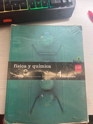Física y química, 1 Bachillerato