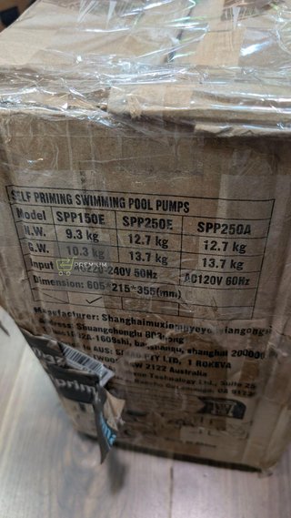 VEVOR Bomba Piscina 750 W Bomba para Piscina