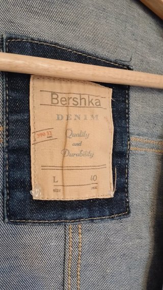 Chaqueta tejana Bershka