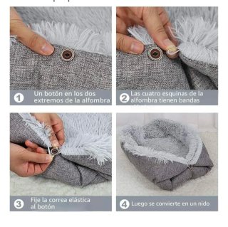 Cama anti estrés para mascotas
