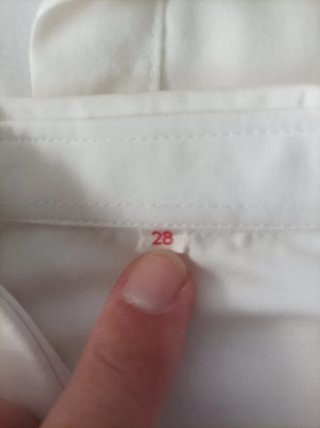 4 Camisas Blancas para Traje Flamenco Talla 28