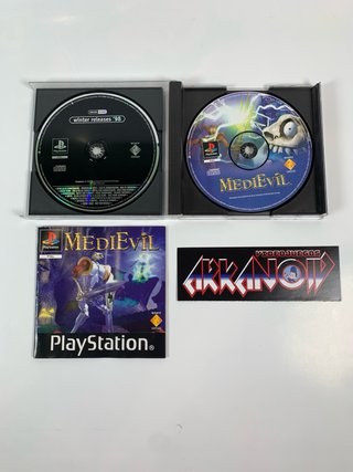 MediEvil PS1 PAL España Completo con Demo
