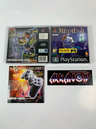 MediEvil PS1 PAL España Completo con Demo