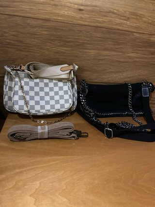 Bolsos Zara Beige y Negro
