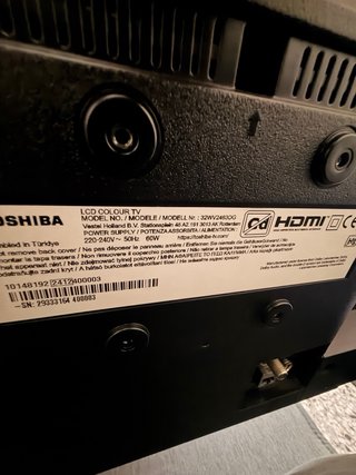 Smart TV Toshiba 32 Pulgadas- Negro